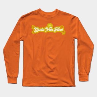 Greta Van Fleet - 70s style green background Long Sleeve T-Shirt